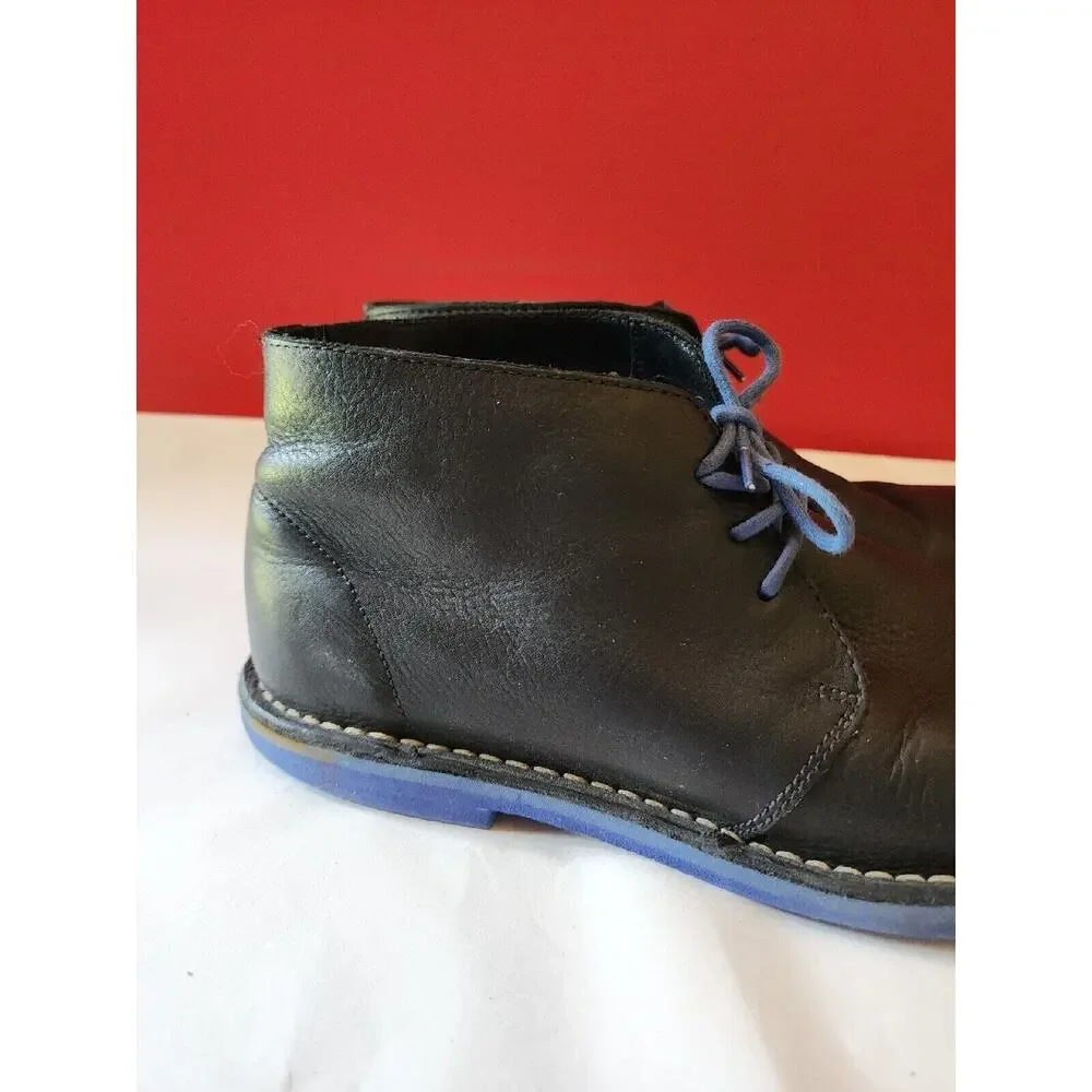 Cole Haan Men's 8 M Black Soft Leather Ankle Boots Dress Casual Shoes